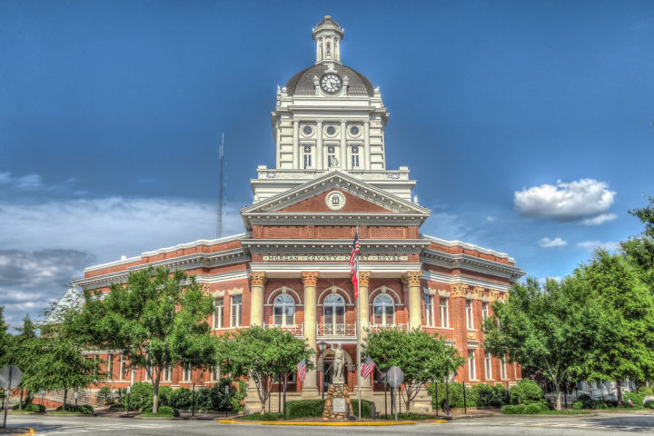 Morgan County Courthouse in Madison, GA