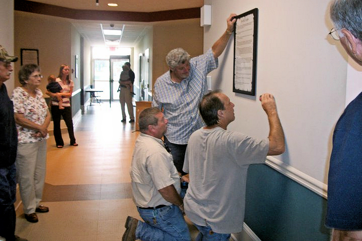 The Dedication and Placement in Jeff Davis County